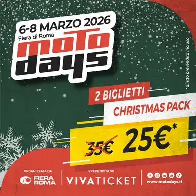 Motodays 2026 | Promo Natalizia