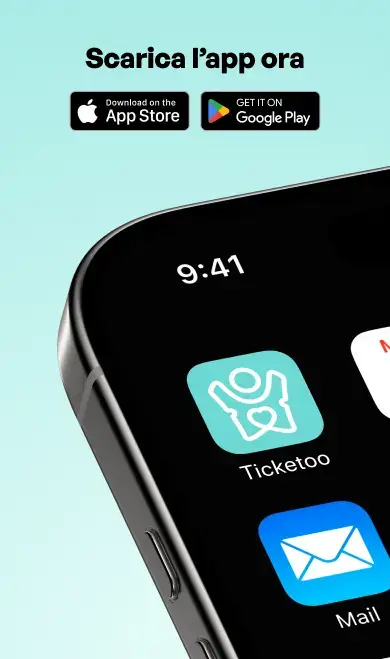 Scarica l’app Ticketoo